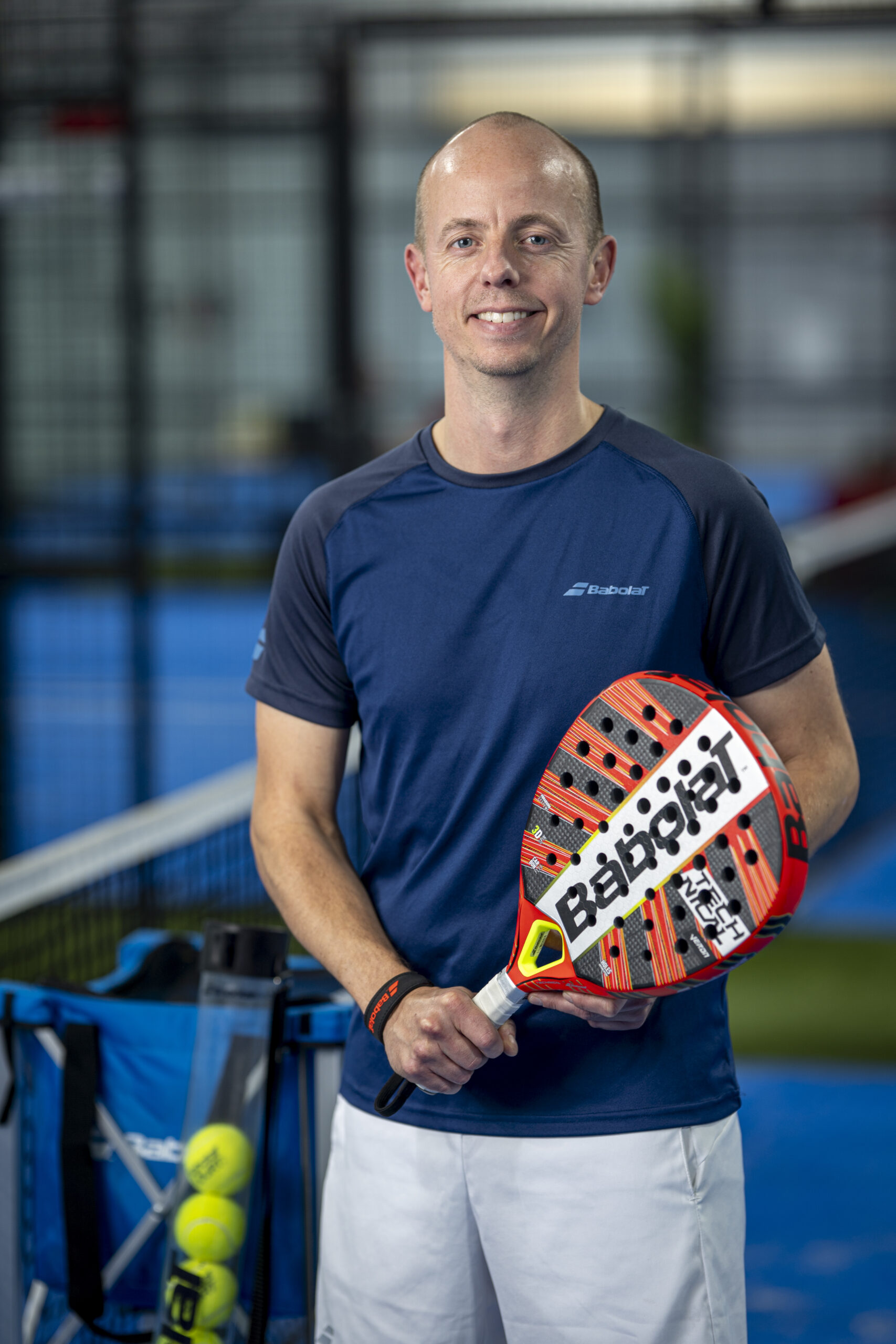 padel træner hos padelpit Lasse