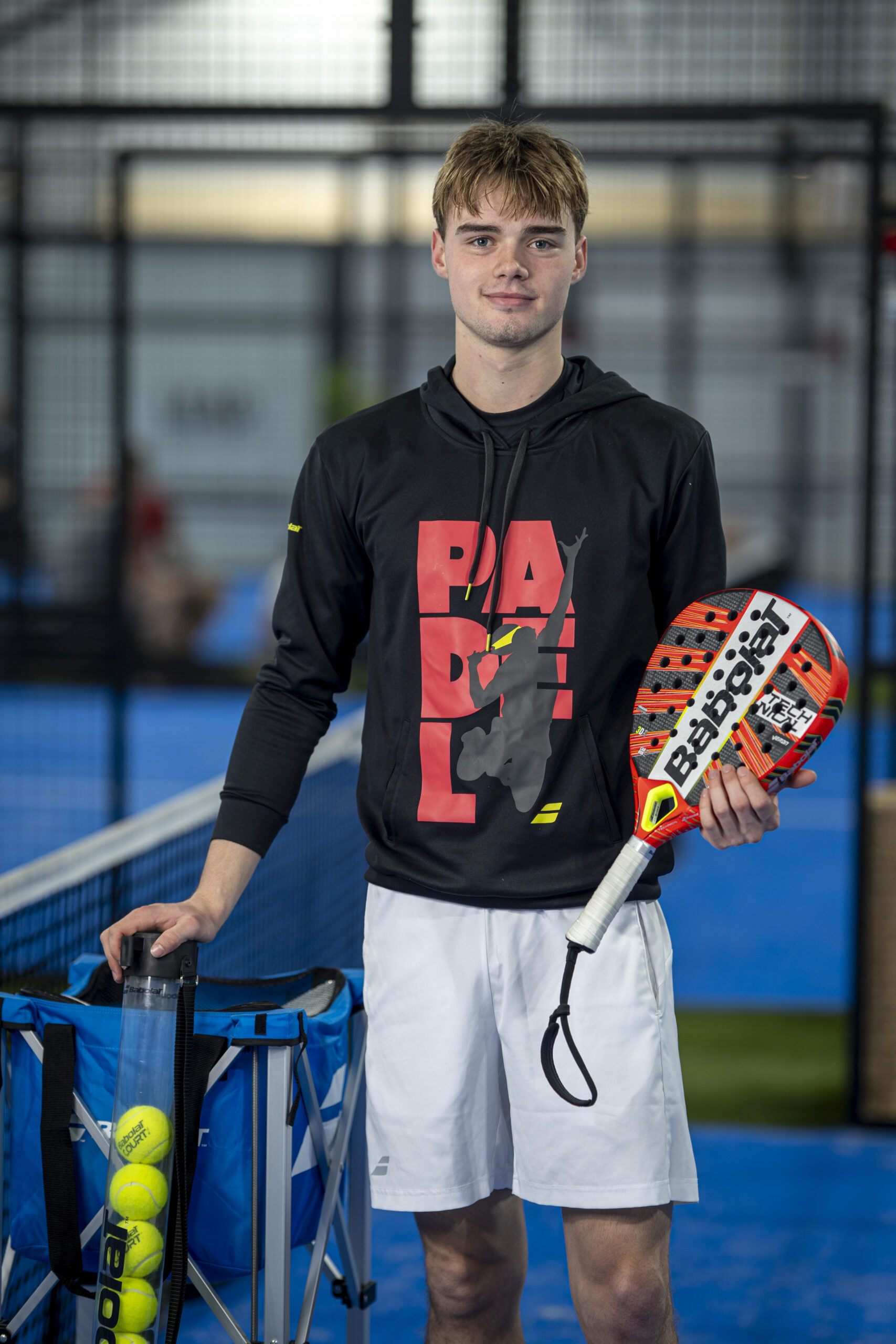 padel træner hos padelpit Sander